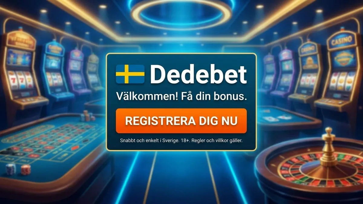 Registrera dig med bonus